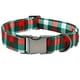 thumbnail image 1 of Collar para perro Elegant Little Tail M 32-56 cm con estampado navideño, 1 of 5