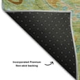 thumbnail image 3 of Addison Rugs Mayfield Washable Transitional Paisley Aloe Rectangle Rug, 10' x 14', 3 of 6