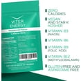 thumbnail image 4 of Viter Energy Mints 40mg Caffeine & B Vitamins, Peppermint - 250 Count Bulk Bag, 4 of 10