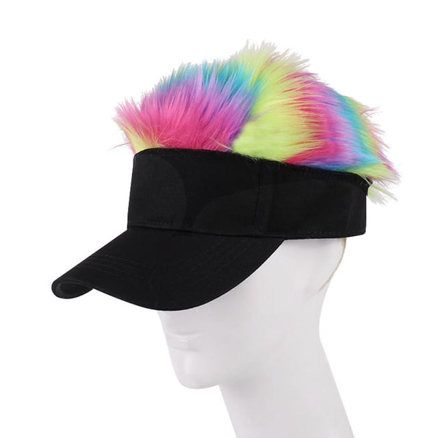 Gorra Con Visera Para El Cabello, Gorra De Béisbol Ajustable Con Arcoíris, Sombrero De Protección Solar Para Exteriores Para Hombres Y Mujeres Eigraketly AP007980-02