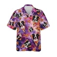 thumbnail image 5 of Camisa hawaiana con estampado 3D de perro y pizza divertida para hombre, camisas de verano con solapa, blusas de manga corta a la moda, blusas de gran tamaño con botones, 5 of 5