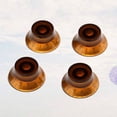 thumbnail image 4 of Milisten 4PCS Acrylic Amplifier Knobs Replacement Effect Pedal Control for Electric Guitar Bass (Amber), 4 of 6