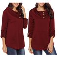 thumbnail image 3 of Sudaderas con capucha de moda para mujer Tops Jersey Jersey METRO, 3 of 9