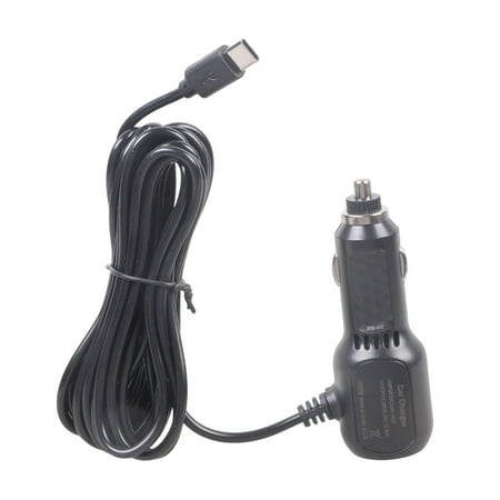 Double USB Car 343cm Type C Cable 5V 2.1A Output Camera Phone Tablet Charging Overcurrent Protections