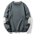 thumbnail image 4 of Loose-Fit Men's Cotton-Blend Crewneck Sweater, 4 of 6