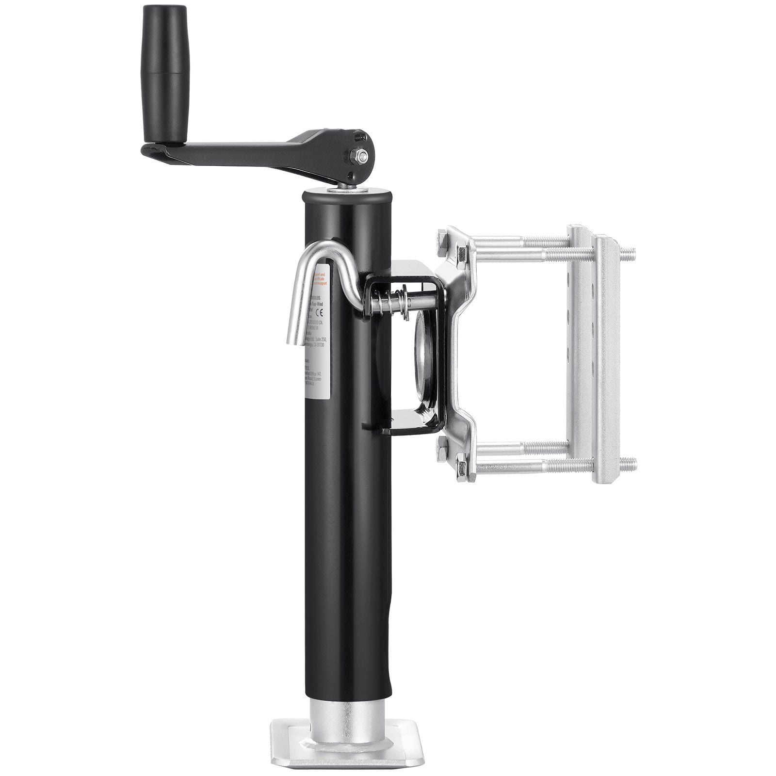 Trailer Jack,2000 lbs Dynamic Load Capacity,Heavy Duty Swivel Bolt-on Trailer Jack,10"Lift Trailer Jack Stand with Handle for RV Trailer,Horse Trailer,Utility Trailer,and Yacht Trailer