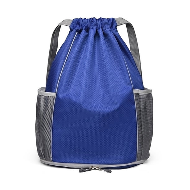 Mochila Con Cordón Y Compartimento para Zapatos Hombres Mujeres