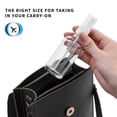 thumbnail image 4 of Lubelski 50ml/100ml 3Pcs/Set Spray Bottle Fine Mist Anti-Slip Bottom Reusable Spray Bottle Travel Refillable Container Cosmetic Supplies, 4 of 7