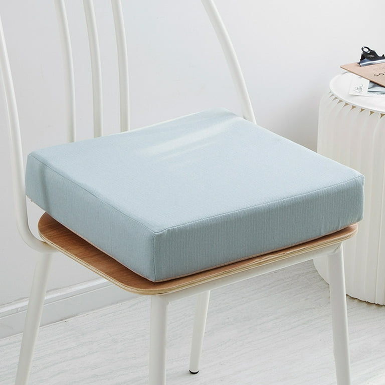 Square Chair CushionHigh Density Sponge NonslipLiving RoomA dult Thin Gel  Seat Cushion Seat Cushion Gel Seat Pads Memory Foam Lumbar Heavy Equipment