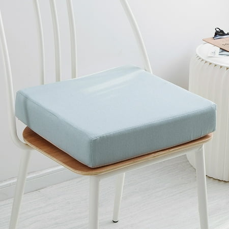 

Seat Cushion Clearance! 35D High Density Non-Slip Sponge Chair Pad 40X40Cm Thickness 5Cm Light Blue 1X Non-Slip Sponge Chair Pad Home Essentials Clearance Sale!