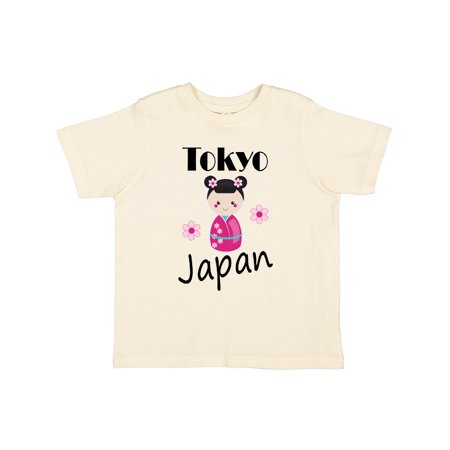 

Inktastic Tokyo Japan Kokeshi Gift Toddler Toddler Girl T-Shirt