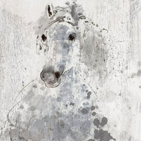 Marmont Hill "Silver Sunshine" by Irena Orlov Painting Print on Wrapped Canvas