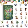 thumbnail image 2 of TIELUTT Mystical Surprise Countdown with Unique Collectible Figures Extra Large Countdown Clock Battery Operated Small Lights with Timer Grill Timer Analog Timer Seconds Digital Bookmark Timer for Ki, 2 of 7