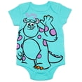 thumbnail image 5 of Disney Clothes Baby Boys 3-Pack Bodysuits – Pixar Newborn Outfit Set (Red/Orange/Blue) – 0/3M, 5 of 5