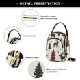 thumbnail image 4 of FORMRS Crossbody Bag for Women Quilted Travel Shoulder Cell Phone Purse with Chain Strap Handbag, Christmas Plaid Forest, 4 of 7