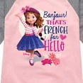 thumbnail image 3 of Fancy Nancy - Bonjour French For Hello - Toddler And Youth Girls Raglan Graphic T-Shirt, 3 of 5