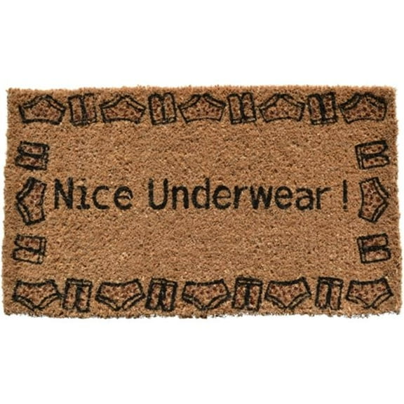 Imports Decor  Nice Underwear Doormat