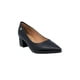 thumbnail image 2 of Zapatilla cerrada Vizzano 1220315 tacón bajo bloque negro 24, 2 of 6