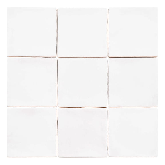 Jenae 4-in. Zellige Glossy Ceramic Wall Tile