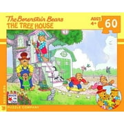 New York Puzzle Company - Berenstain Bear Treehouse - 60 Piece Jigsaw Puzzle