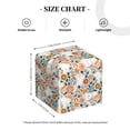 thumbnail image 2 of Honeii 's Cute Rabbit Floral for Leather Square Tissue Box Cover Holder: A Stylish Organizer for Tabletops, Bathrooms, Cars & Offices, 2 of 5
