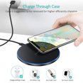 thumbnail image 4 of Cargador inalámbrico, cable de carga inalámbrica rápida de 20 W máx. Compatible con iPhone 13 12 11/Pro/Mini/Pro Max/SE/X/XR/8/AirPods, Samsung Galaxy/S22/S21/Note 20/10/9 (sin adaptador de CA ) TUNC Sencillez, 4 of 5