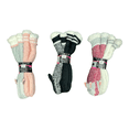 thumbnail image 2 of Cuddl Duds Women's Sherpa Lined Critter Slippers Socks, Shoe Size 4-10, Set of 2 (French Bulldog), 2 of 4
