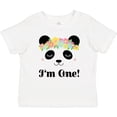 thumbnail image 3 of Inktastic First Birthday Panda 1 Year Old Girl Girls Baby T-Shirt, 3 of 5