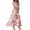06Pink, variant on EANJE Flowy Dresses for Women Cute V Neck Short Sleeve Long Dresses Dressy Casual Floral Maxi Garden Dresses Pink XL