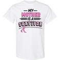 thumbnail image 3 of Inktastic My Mother is a Survivor Breast Cancer Awareness T-Shirt, 3 of 5