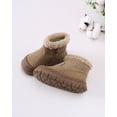 thumbnail image 4 of Baby Boots Toddler Girls Winter Boots Zipper Warm Snow Boots Toddler Shoes Size 1T-4T Khaki, 4 of 6