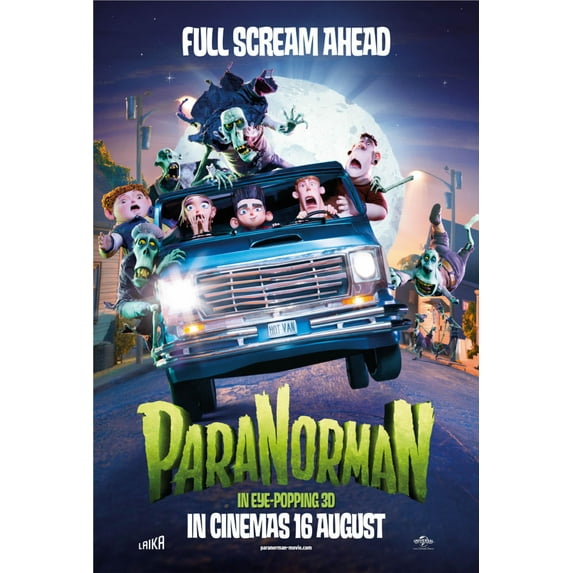 Paranorman Movie Poster Reprint 27inx40in for any room 27x40 Multi-Color Square Adults Poster Time