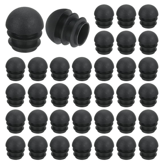 36 Pcs Round Plastic Plug, Furniture Legs Pipe Insert for Chair, Sofa, Table, Shelf 16mm(0.63 Inch)