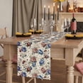 thumbnail image 2 of Table Runners 72 Inches Long Dress Scarves, Spring Flowers Farmhouse Kitchen/Dining Table Runner, Coffee Tablerunners, Farmhouse Botanical Seasonal Floral Herbs 14x72 Inch, 2 of 9