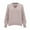 Pink, variant on Duoif Sweaters for Women Trendy Women's Casual Long Sleeve Sweaters Choker Neck Cut Out Fall Pullover Sweaters Oversized Drop Shoulder Knit Tops Women's Sweaters Womens Tops Grey L