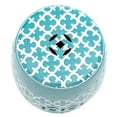 thumbnail image 5 of 18" Blue Moroccan Garden Stool, 5 of 7
