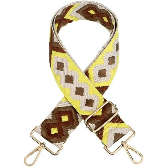Kukuzhu Purse Strap Replacement Crossbody Bag Strap Adjustable Handbag Wide Shoulder Strap Guitar Style Accessories