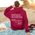 thumbnail image 6 of Womens Hoodies Womens Fall Fashion 2025 Women's YOU ARE ENOUGH Dear Person Behind Me Remember That Mental Health Hoodie, 6 of 8