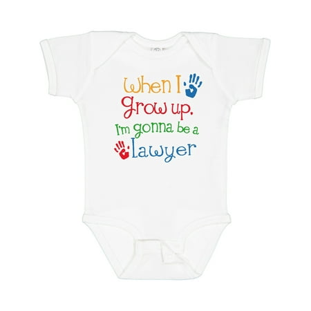 

Inktastic Future Lawyer Boys Girls Attorney Gift Baby Boy or Baby Girl Bodysuit