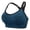 Sapphire Blue, variant on Sports Bra for Women Y Shape Back Medium Support Yoga Bra with Removable Cups For Yoga Pilates Jogging Running Cycling