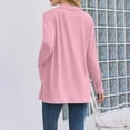 thumbnail image 4 of Breathable Womens Long Sleeve Cardigan Open Front Lightweight Cover Up For Summer Beach Office Wear, 4 of 7