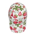 thumbnail image 5 of Lsque Strawberry1 Baseball Cap Trucker Low Profile Hat Golf Dad Hat Adjustable Original Classic Unconstructed Plain Cap Men Women, 5 of 9