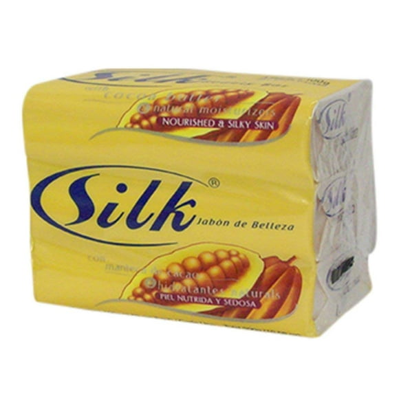 Silk Beauty Bar With Cocoa Butter & Natural Moisture 3 In 1 Pack (3*100g) Approx. 441006