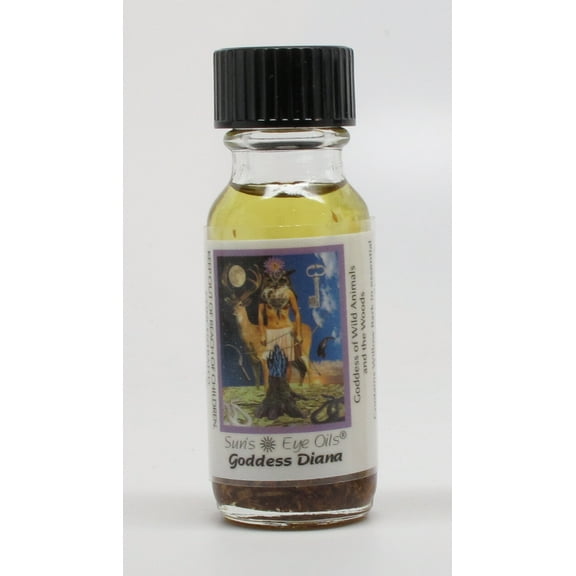 Suns Eye Diana Herbal Fragrance Oil - 1/2 Ounce Bottle