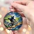 thumbnail image 3 of A Road Bicycle Ornament – Custom Text Christmas Ornament for Family & Friends, Man or Woman, Christmas 2025 Tree Decoration, 3 of 4