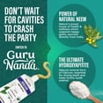 thumbnail image 3 of GuruNanda Fluoride - Free Whitening Toothpaste with Neem & Hydroxyapatite, CocoMint Jasmine Flavor, 2 Pack, 3 of 8
