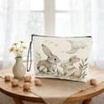 thumbnail image 4 of TanSiDing Easter Storage Bag Travel Toiletry Bag with Anti-slip Chain, Portable Cosmetic Organizer for Holiday Gifts, Wash Bag for Outdoor Camping and Daily Use, 4 of 6