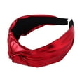 thumbnail image 2 of Hesxuno Headbands for Women Fashion Bow Knot Leather Hairband Women Hair Head Hoop Girls Hair Headband, 2 of 9