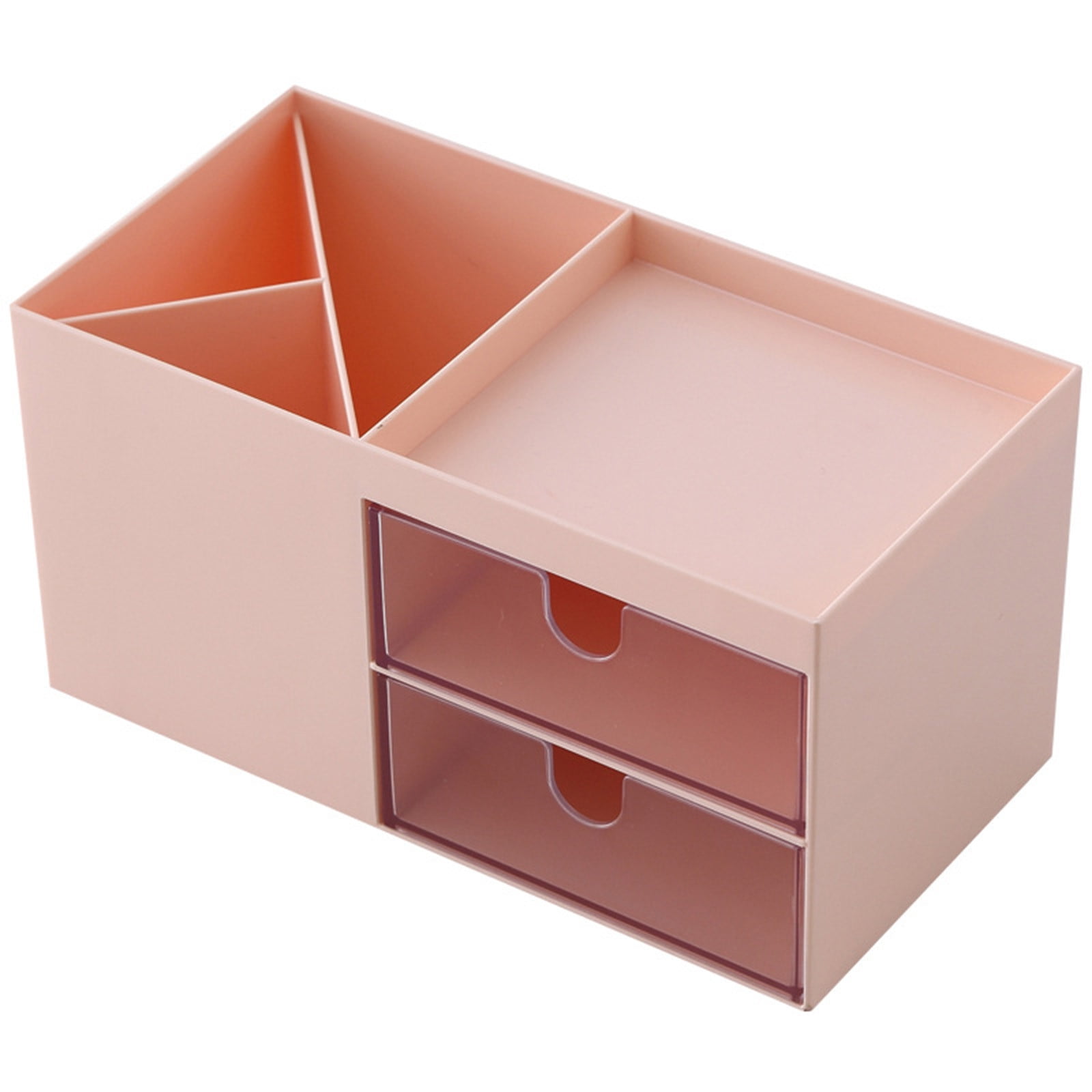Diceymbol Cosmetic Storage Box Desk Organizer Desk Organizers and Accessories Desk Storage Box Vanity Organizer Makeup Organizer Desk Storage for Office