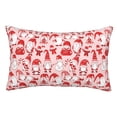 thumbnail image 1 of Cauagu Gnome Merry Christmas Print Pillow Covers with Envelope Closure,1PC Pillow Cases Decorative Pillow Case for Bed & Couch, Pillows Not Included-14"x20", 1 of 6